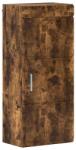vidaXL TULUM fürdőszobai faliszekrény - füstölt tölgy - 37x24, 5x86 cm