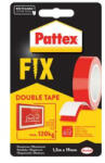 HENKEL Ragasztószalag, kétoldalas, 19 mm x 1, 5 m, HENKEL "Pattex Fix 120 kg", piros 1, 5 méter (IH1486524)