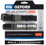 OXFORD Atlas B-Clip csomagtartó hevederek, 2 db, OXFORD (zöld, 26 mm x 1, 2 m)
