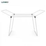 Lunaro Uscator de rufe pliabil LUNARO Nova-Wh Spatiu uscare 18m Otel inoxidabil Incarcare 15kg Vopsit in camp electrostatic Compact Depozitare eficienta Greutate 2.1kg Dimensiuni 102.5x55x5cm Picioare antide