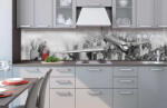 DIMEX ART Konyhai fotótapéta - repülőgép 260 x 60 cm (KI-260-039)