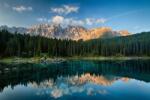 DIMEX ART Nem szőtt fotótapéta lago di carezza 375 x 250 cm (MS-5-3076)