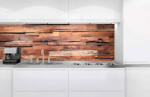 DIMEX ART Konyhai fotótapéta - fa fal 180 x 60 cm (KI-180-063)