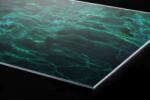 DIMEX ART Plexi a konyhapult mögött sötétzöld márvány textúra - 240 x 60 cm (PGT-24060-281)