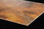 DIMEX ART Plexi a konyhapult mögött karcos réz - 180 x 60 cm (PGT-18060-105)