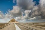 DIMEX ART Nem szőtt fotótapéta mont saint michel 375 x 250 cm (MS-5-1093)