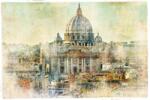 DIMEX ART Nem szőtt fotótapéta szent péter-bazilika iii. 375 x 250 cm (MS-5-1126)