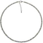  Colier Labradorit Rotund Fatetat 3x3 mm cu Argint 925 sau Inox 316L 1 Buc