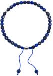  Bratara Lapis Lazuli Rotund Fatetat 4x4 mm Diametru 58 mm cu Inox 316L 1 Buc