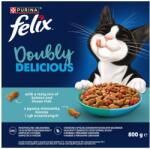 FELIX Doubly Delicious száraz macskatáp - lazac, óceáni hal keverék, cékla 800 g