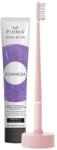 Piuma Care szett echinaceával, Baby Pink, gyulladáscsökkentő, fogápoláshoz: Fogkrém, 75 ml + Puha fogkefe echinaceával, 1 db + Integrált fogkefefej csere naptár