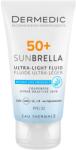 DERMEDIC Sunbrella Ultra-könnyű folyadék, SPF 50+, kuperózus és hiperreaktív bőrre, 40 ml
