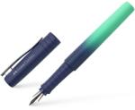 Faber-Castell Polypen Flow töltőtoll, Kék/türkiz, M (FC241018)