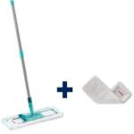 Leifheit PROFI XL Micro Duo padlófelmosó + SuperDuster Floor felmosófej (kompakt dobozos csomagolás)