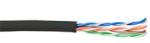ACT Cablu de instalare ACT CAT5e U-UTP, 100 m, negru (EP590H)