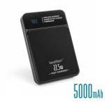 Leziter Powerbank Wireless 5000 mAH 2A 22, 5W fekete (HTMW-5000-Black)