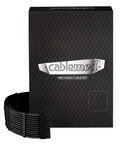 CableMod C-Series Pro ModMesh kábelkészlet Corsair Type 5 RMx SHIFT tápegységhez, 2 db 12V-2x6 GPU-kábellel, fekete (CM-PCSS-16X2KIT-NKK-R-SS)