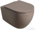 SAPHO ISVEA INFINITY RIMLESS fali WC, 36, 5x53cm, taupe (10NF02005-2H) (10NF02005-2H)
