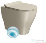 SAPHO GSI TONO álló WC, Geniusflush, 36x55cm, alsó/hátsó bekötés, dual-matt bézs (641008) (641008)