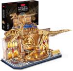 CubicFun PUZZLE 3D CU LED MUZEUL NATURAL T-REX 262 PIESE - CUBIC FUN (CUL546h)