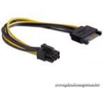 Equip Delock Kábel - 82924 (SATA 15 pin -> 6 pin PCI Express) (119336)