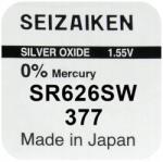 Seiko Ezüst Seizaiken akkumulátor 377 SR626SW SR66 (377) karórához 1db (SR626SWSEI)