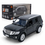 Tayumo Macheta Nissan Patrol Y62 negru, lumini, sunet si pull-back, scara 1: 32, Tayumo (3080)