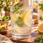 Altom Design Altom Daisy üvegpohár - 290 ml (IMO-ALT-0103007609-365922)