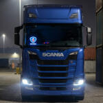  Scania LED világító tábla 24V