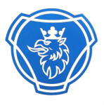  SCANIA matrica (30x30cm) KÉK