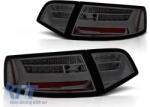  Tuning LED hátsó lámpa szett Audi A6 C6 sedan 2008-2011 füstös, bal és jobb (ABAUTX6010051)