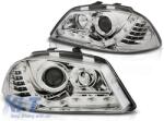 KITT Lightning DAYLINE fényszóró Seat Ibiza 6L 03-08 DRL-optikás fekete (SWSI05GXB)