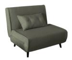 IV Interior Concept Fotoliu Pat SMART MULTIFUNCTION 100cm catifea raiata verde (A-47143 VC)