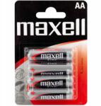 Maxell Aa Elemek 4 Db Maxell Zinc R6 Cink-szén Eredeti Akkumulátor (MAXELL 4SZT.)