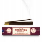 Satya Füstölő Satya Meditáció 15 g virágos gyógynövényes illat otthon jóga és relaxáció (8904245400286)