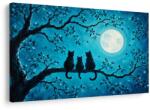 Dovido Tablou pisici sub lumina lunii - 60x40