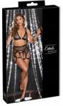 Orion Cottelli Collection Bondage Mesh fehérnemű szett XL-es, bilincsekkel (4902781160668)