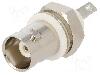 TE Connectivity Conector BNC, 50, mama, argintat, TE Connectivity - 1-1337447-0