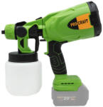 DEPOZIT LICHIDARE STOC Pistol de vopsit cu acumulator 800W PROCRAFT PSE20 - (etf-14174-LICHIDARE)