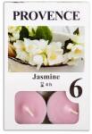 Provence Lumânări parfumate tip pastilă Provence cu iasomie, 6 buc