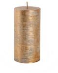 Provence Lumânare rustică Provence de culoare cupru, 12 cm