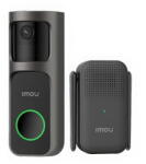 Dahua Sonerie video wireless Imou DB-2SP-3T0W/DS2S, 3 MP, 2.3 mm, acumulator 5000 mAh, PIR, IR 5 m, microfon si difuzor (DB-2SP-3T0W/DS2S)