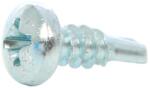 Duplifix Surub autoforant (purici) cu cap bombat DUPLIFIX 3.5 9.5 mm, zincat, WS3595O (set de 500 buc. ) (WS3595O)