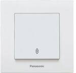 Panasonic Intrerupator cap scara simplu Panasonic Karre Plus, alb, rama inclusa, WKTC0003-2WH (ROH006)