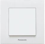 Panasonic Intrerupator simplu Panasonic Karre Plus, alb, rama inclusa, WKTC00012WH-EU2 (ROH003)
