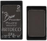 ARTDECO Eye Brow Powder Poudre Sourcil 0, 8 g nuanță 2 Dark