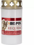 Bispol Requiem Lumânare cimitir alb v1-130 100g