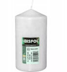BISPOL Lumânare 1 buc cilindru alb 70/120 350g
