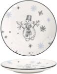 HIT tányér, 19 cm, hóemberes (23010143)