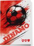 Dinamo Red Splash jegyzetfüzet, A5, vonalas (caia5romredspldnm)